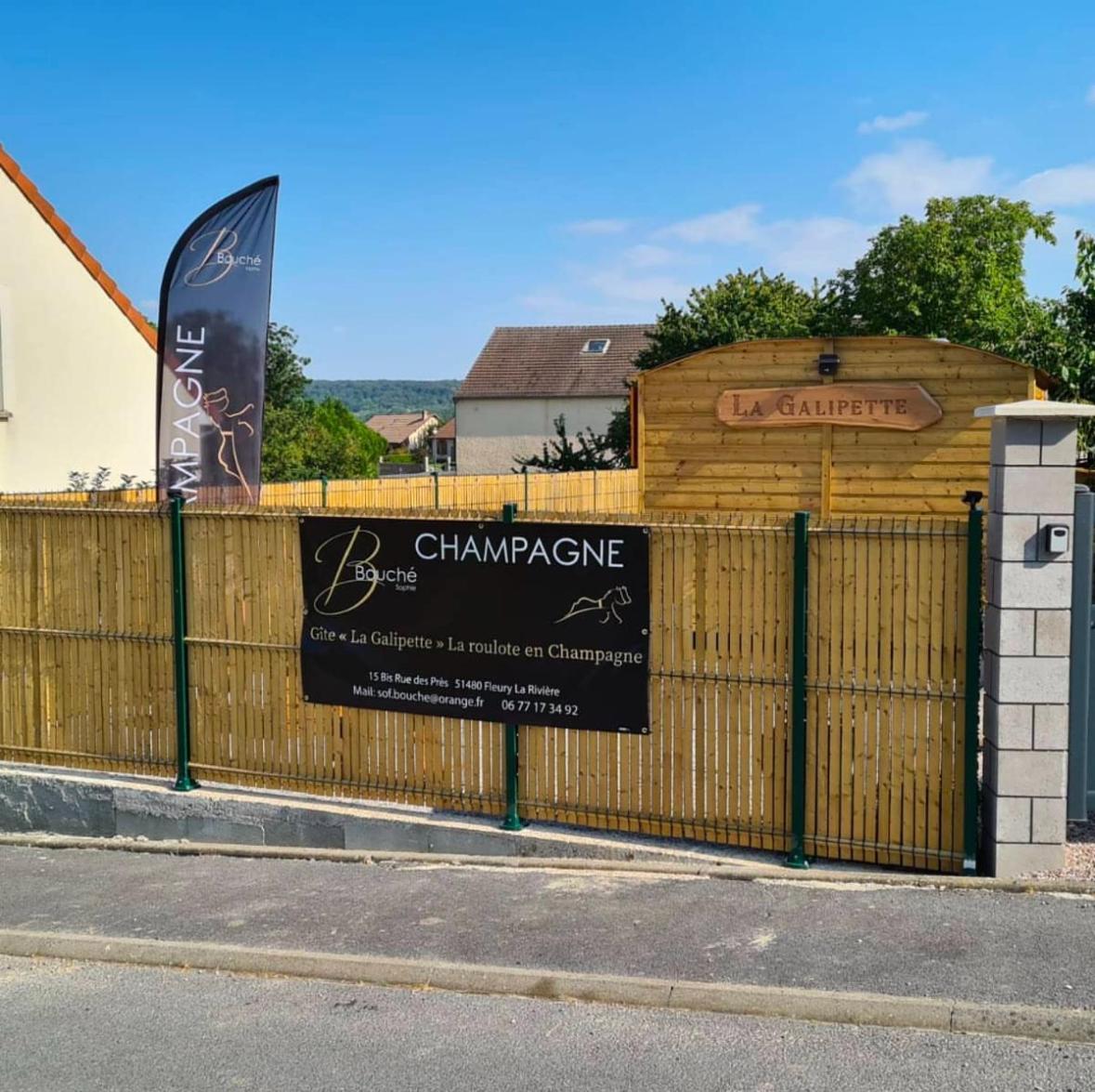 La Galipette, Charmant Chalet En Champagne Fleury-la-Riviere Eksteriør bilde